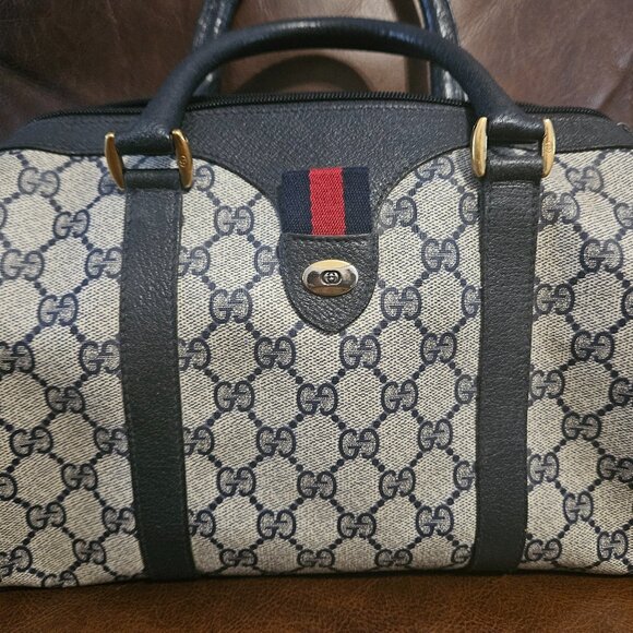 Authentic Gucci vintage boston bag - Picture 1 of 9